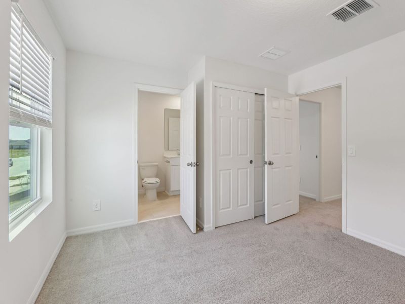 Spacious, unfurnished interior of a new home in The Meadow at Crossprairie Townes, St. Cloud (Image 12). Spacious, unfurnished interior of a new home in The Meadow at Crossprairie Townes, St. Cloud (Image 12).