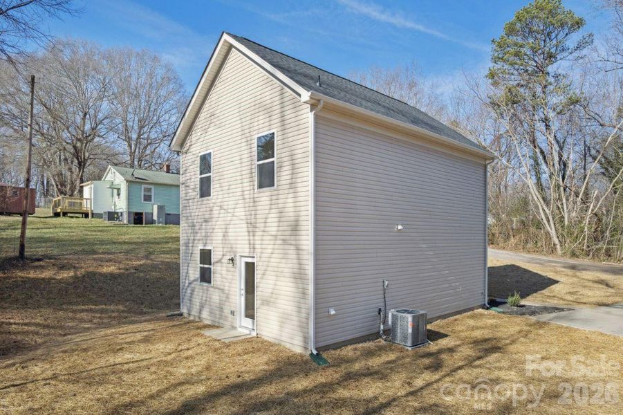 Exterior details and patio area of a home in , Cherryville (Image 13).