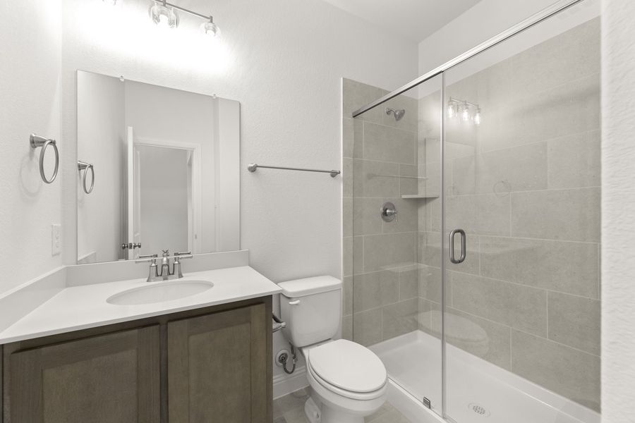 Furnished interior view inside a new home in Sutton Fields, Celina (Image 10).