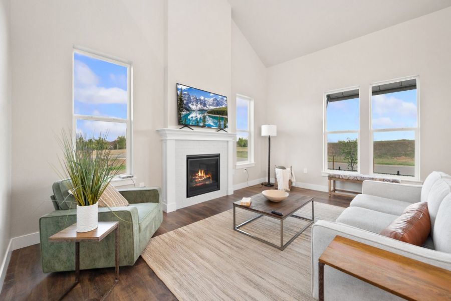 Furnished interior view inside a new home in Vernazza, Windsor (Image 10).