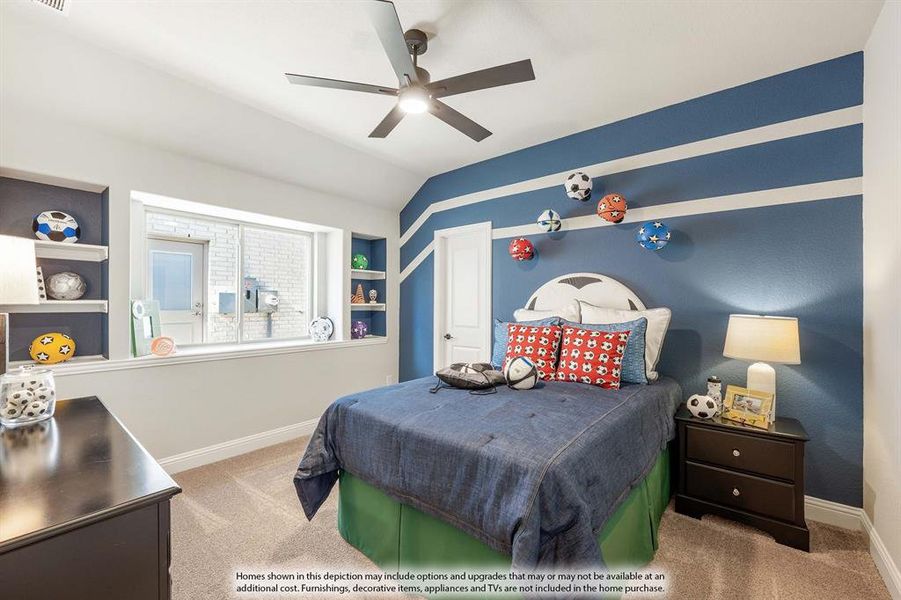 Furnished interior view inside a new home in Timberbrook 3B-4A, Justin (Image 39).