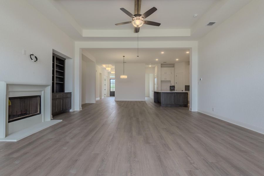 Representative unfurnished interior of a home built from the Avalon II by Ashton Woods in Waldsanger, New Braunfels (Image 10). Representative unfurnished interior of a home built from the Avalon II by Ashton Woods in Waldsanger, New Braunfels (Image 10).