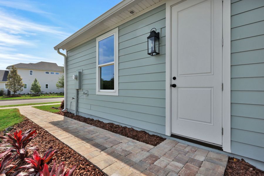 Representative exterior details of a home built from the Atlas by Riverside Homes in Seabrook Village at Nocatee, Ponte Vedra (Image 3).