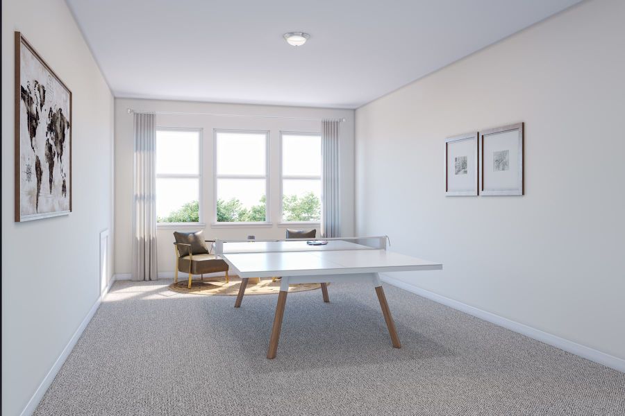 Furnished interior view inside a new home in Park Central, Georgetown (Image 14).