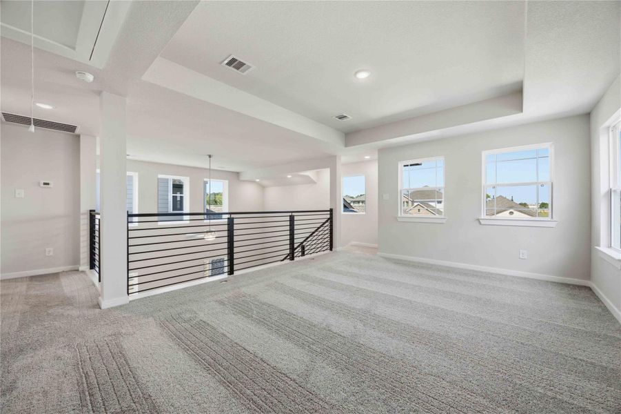 Spacious, unfurnished interior of a new home in Bluebonnet Village, Bellville (Image 21). Spacious, unfurnished interior of a new home in Bluebonnet Village, Bellville (Image 21).