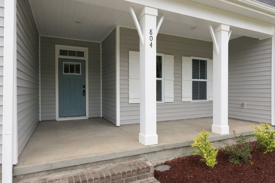 Exterior details and patio area of a home in Laurel Oaks, Greenville (Image 30).