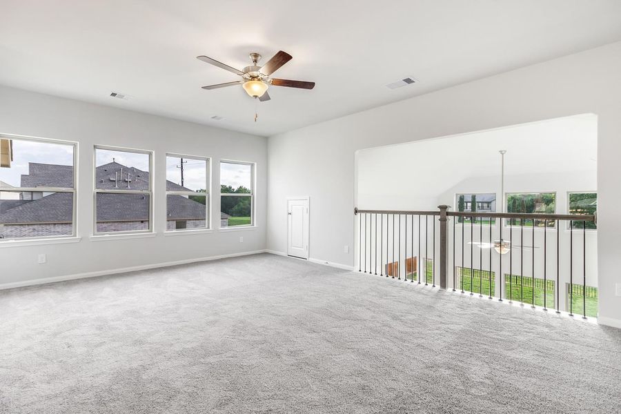 Spacious, unfurnished interior of a new home in The Highlands, Porter (Image 5).