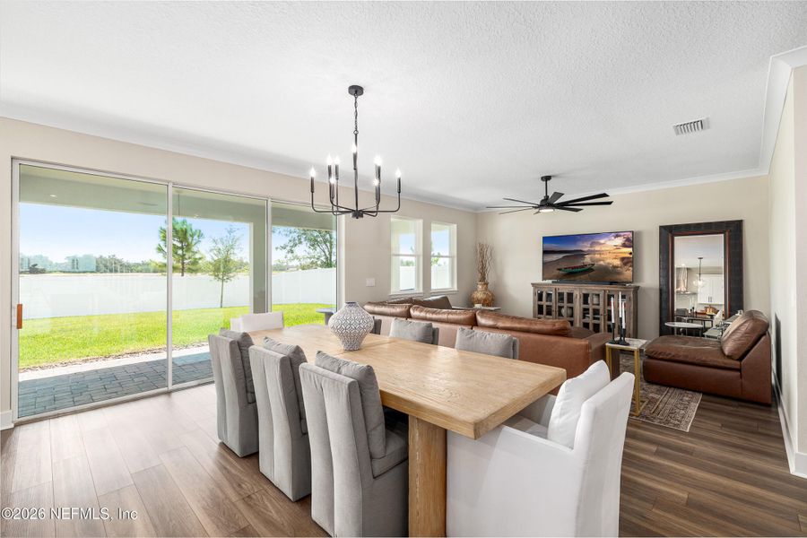 Furnished interior view inside a new home in , Wesley Chapel (Image 16). Furnished interior view inside a new home in , Wesley Chapel (Image 16).