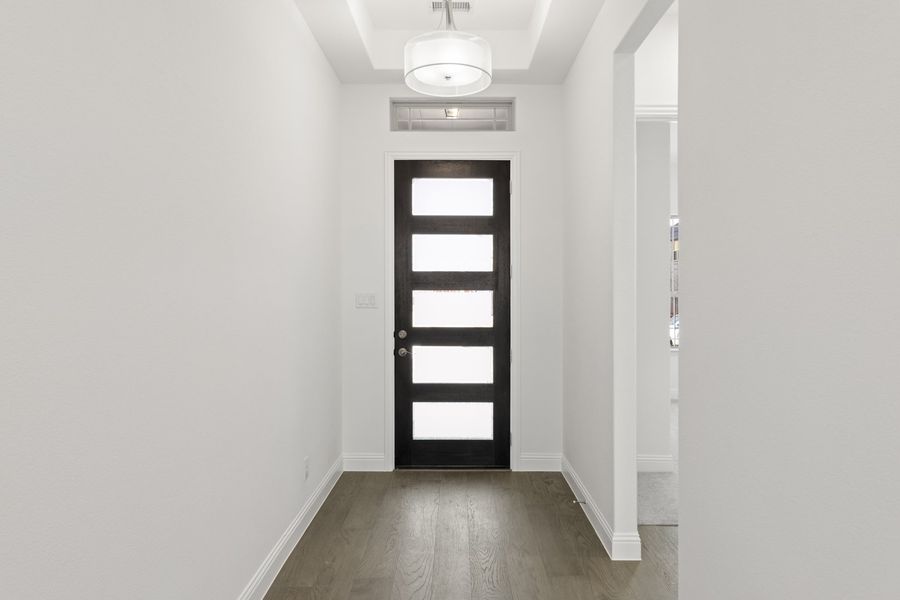 Representative unfurnished interior of a home built from the Rockport by Windsor Homes in Anna Town Square, Anna (Image 15).