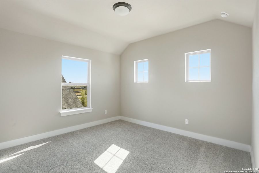 Spacious, unfurnished interior of a new home in Legacy at Lake Dunlap, New Braunfels (Image 28). Spacious, unfurnished interior of a new home in Legacy at Lake Dunlap, New Braunfels (Image 28).