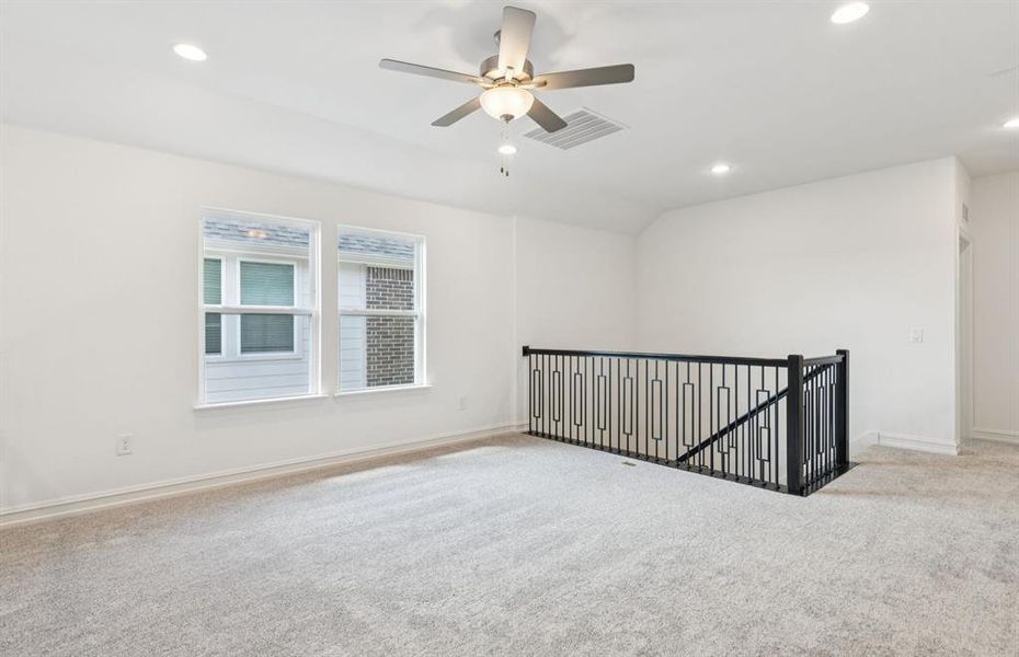 Loft on second floor Loft on second floor