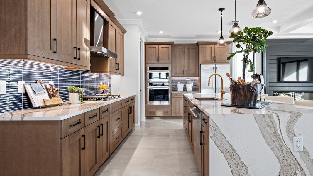Kitchen - Model shown is from sister community