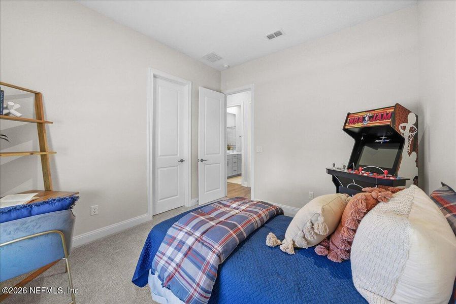 Furnished interior view inside a new home in , St. Johns (Image 8).