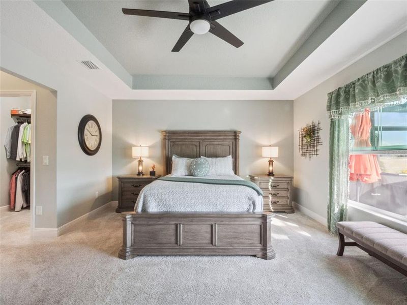 Furnished interior view inside a new home in , The Villages (Image 36).