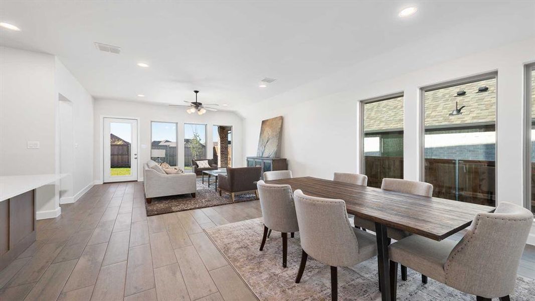 Furnished interior view inside a new home in , Forney (Image 15).