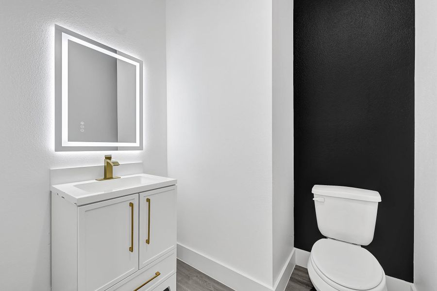 Furnished interior view inside a new home in , Houston (Image 13).