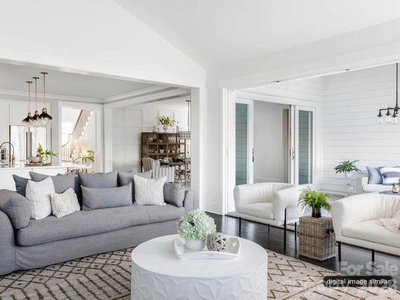 Furnished interior view inside a new home in , Huntersville (Image 14).