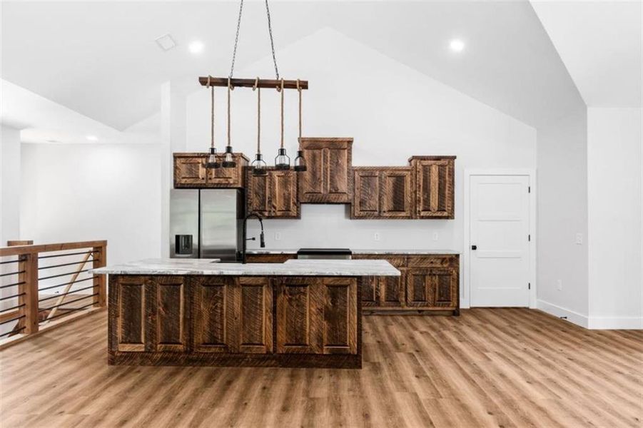 Furnished interior view inside a new home in , Ellijay (Image 6).