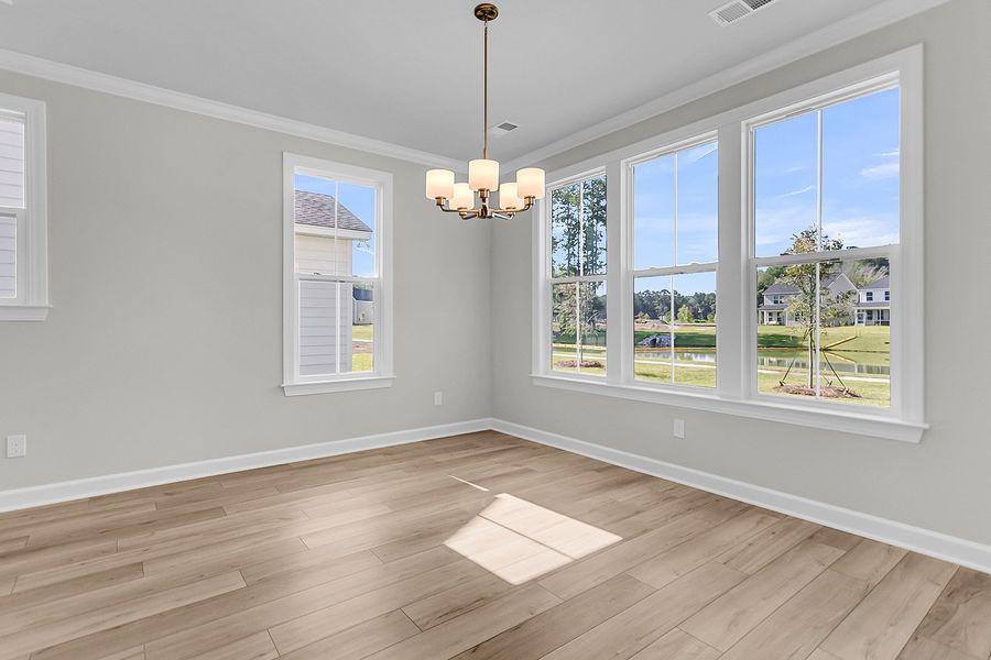 Spacious, unfurnished interior of a new home in Pineland Preserve, Summerville (Image 36). Spacious, unfurnished interior of a new home in Pineland Preserve, Summerville (Image 36).