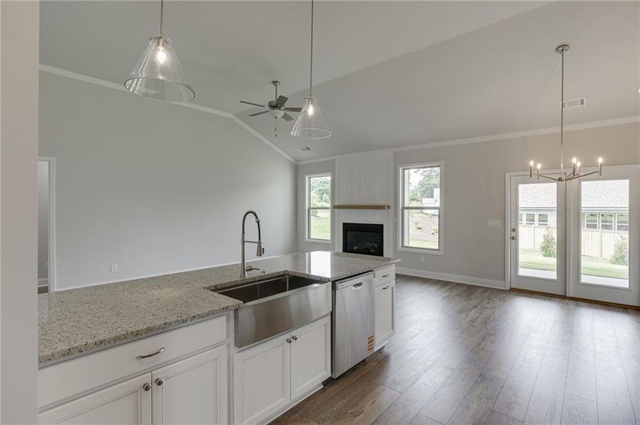 Furnished interior view inside a new home in , Jefferson (Image 18). Furnished interior view inside a new home in , Jefferson (Image 18).