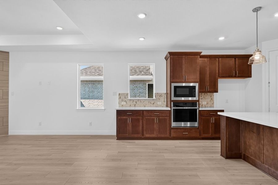 Furnished interior view inside a new home in South Oak, Lakewood Village (Image 9).