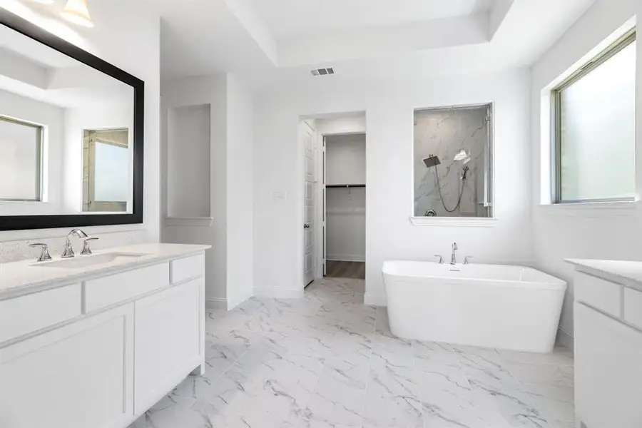 Furnished interior view inside a new home in Sandbrock Ranch, Aubrey (Image 5).