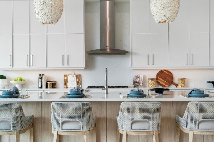 Furnished interior view inside a new home in , Port St. Lucie (Image 17).