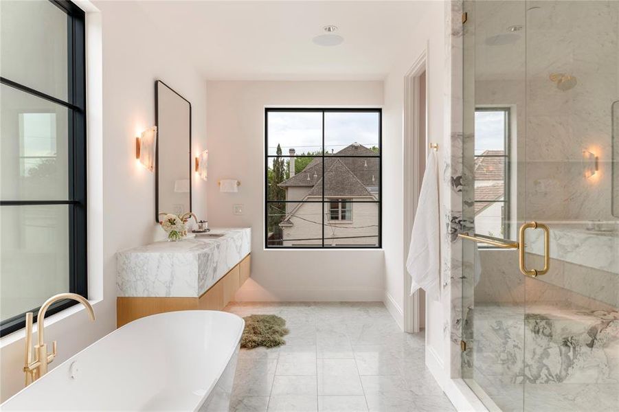 Furnished interior view inside a new home in , University Park (Image 28).