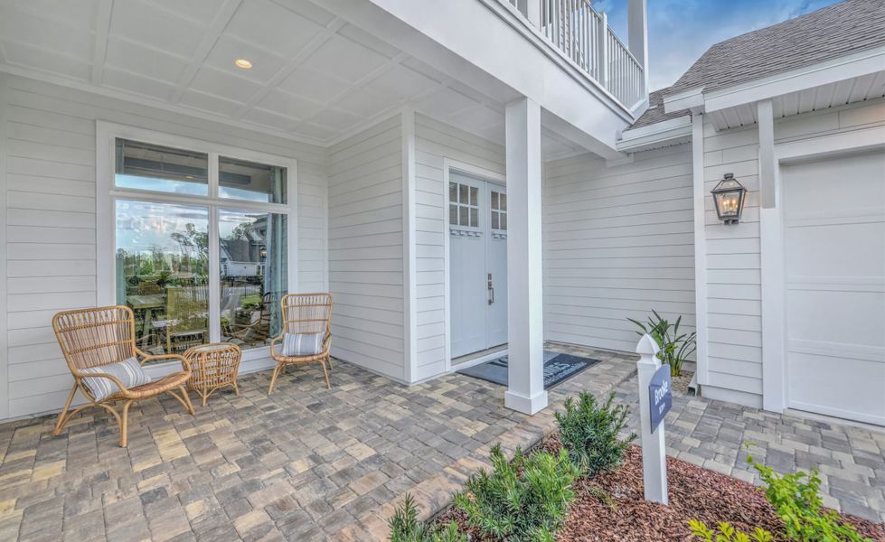 Exterior details and patio area of a home in Courtney Grove, St. Augustine (Image 39). Exterior details and patio area of a home in Courtney Grove, St. Augustine (Image 39).