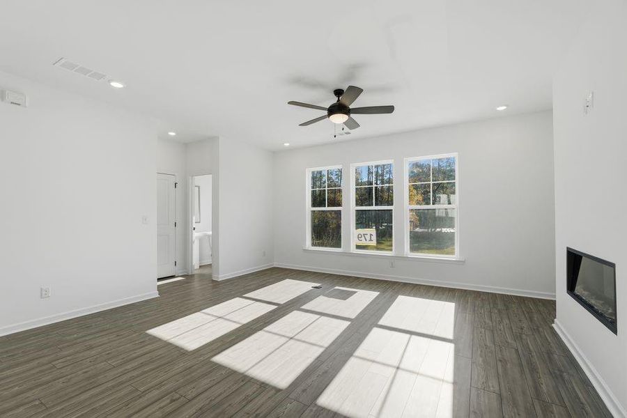 Spacious, unfurnished interior of a new home in Chandler Run, Tucker (Image 27). Spacious, unfurnished interior of a new home in Chandler Run, Tucker (Image 27).