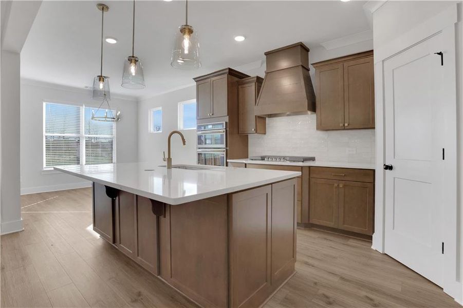 Furnished interior view inside a new home in Twin Lakes, Hoschton (Image 9).