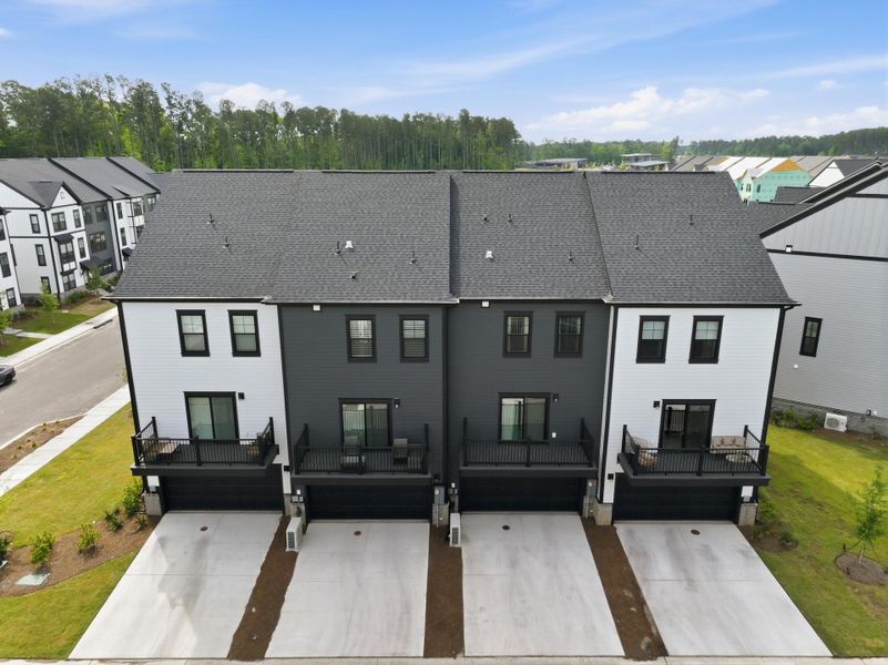 Front exterior of a new home in Nexton, Summerville, SC, highlighting curb appeal (Image 36).
