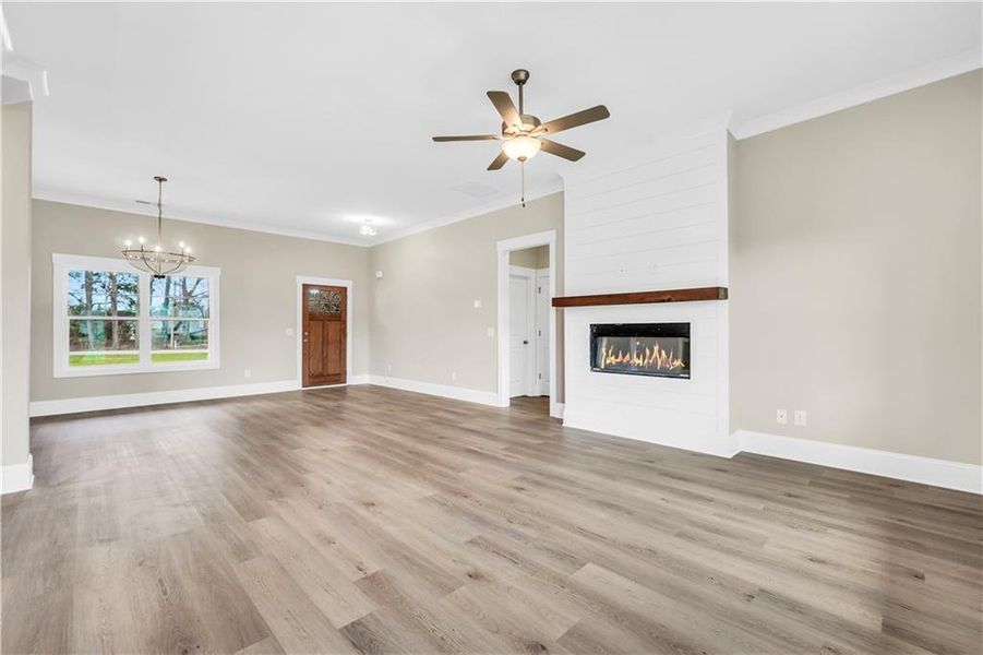 Spacious, unfurnished interior of a new home in , McDonough (Image 21).