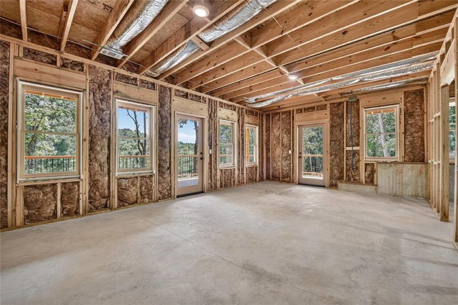 In-progress construction of a new home in , Ellijay, GA (Image 38). In-progress construction of a new home in , Ellijay, GA (Image 38).