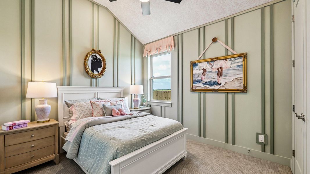 Representative furnished interior of a home built from the Oleander by DRB Homes in Oaks at San Gabriel, Georgetown (Image 7).