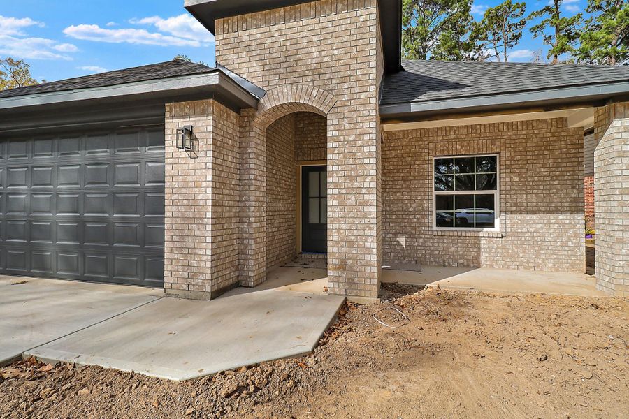 Exterior details and patio area of a home in , Crosby (Image 4).