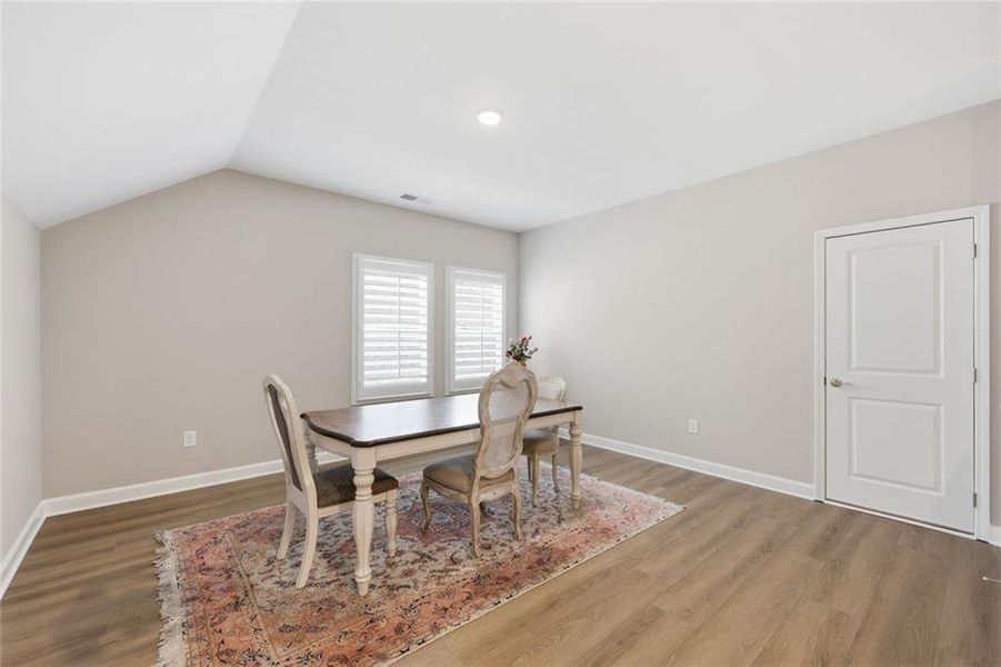 Furnished interior view inside a new home in , Cumming (Image 8). Furnished interior view inside a new home in , Cumming (Image 8).