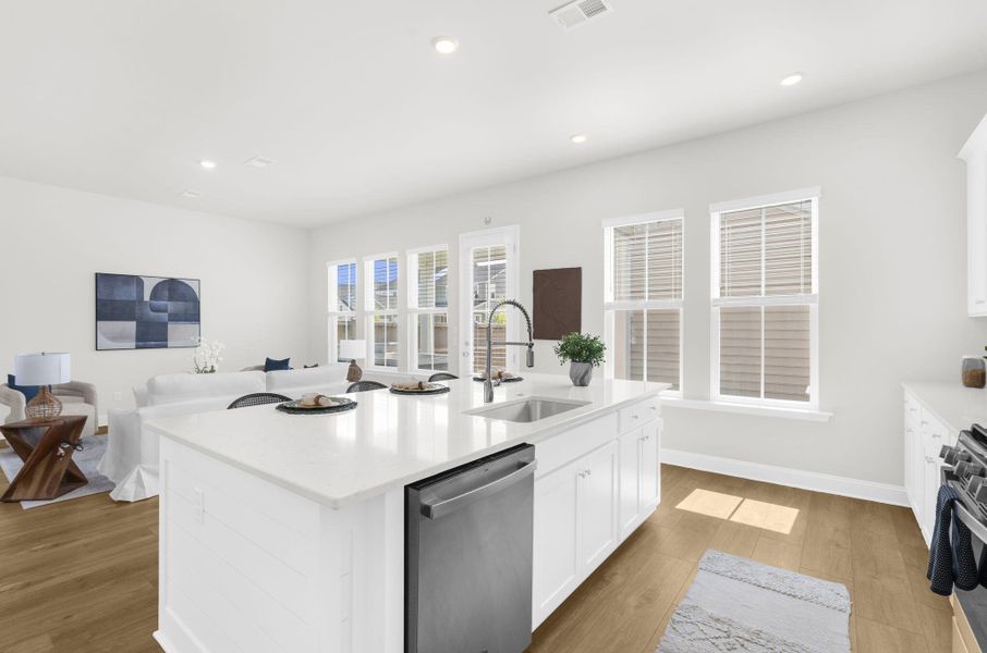 Furnished interior view inside a new home in , Summerville (Image 19).