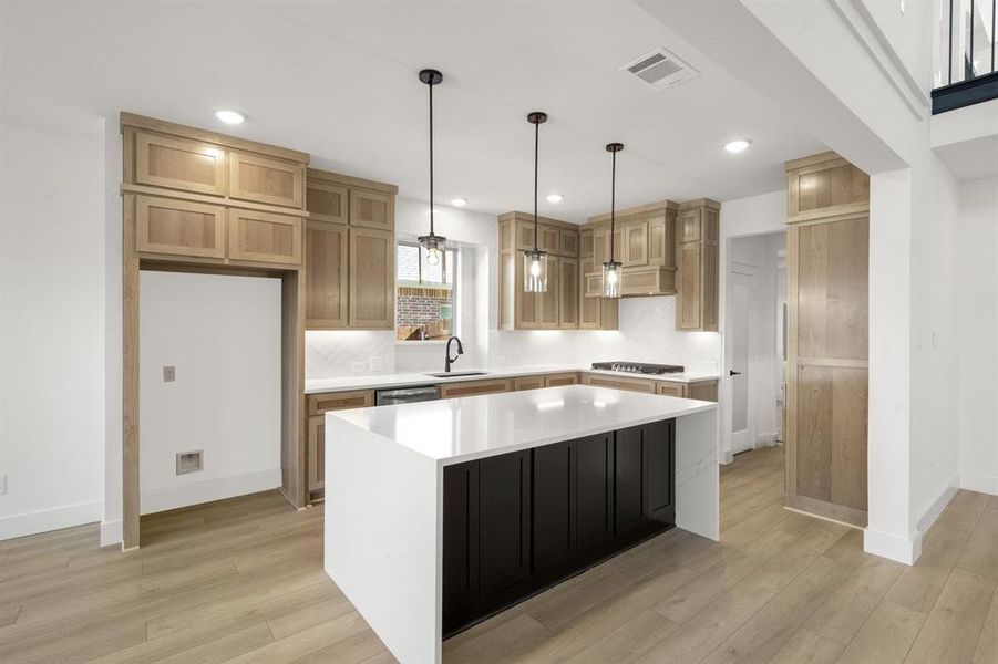 Furnished interior view inside a new home in High Country, Burleson (Image 15).