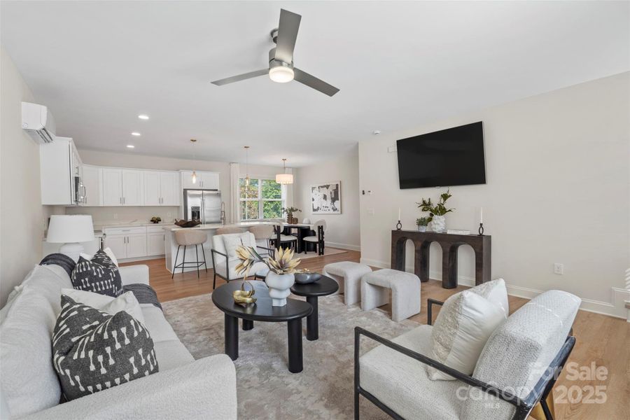 Furnished interior view inside a new home in , Charlotte (Image 6).
