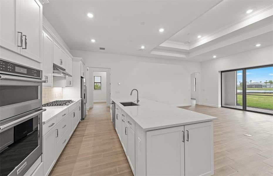 Furnished interior view inside a new home in Del Webb Catalina, Lakewood Ranch (Image 15).