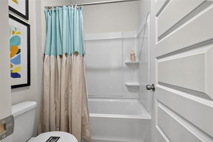 Furnished interior view inside a new home in The Stiles, Cartersville (Image 38).