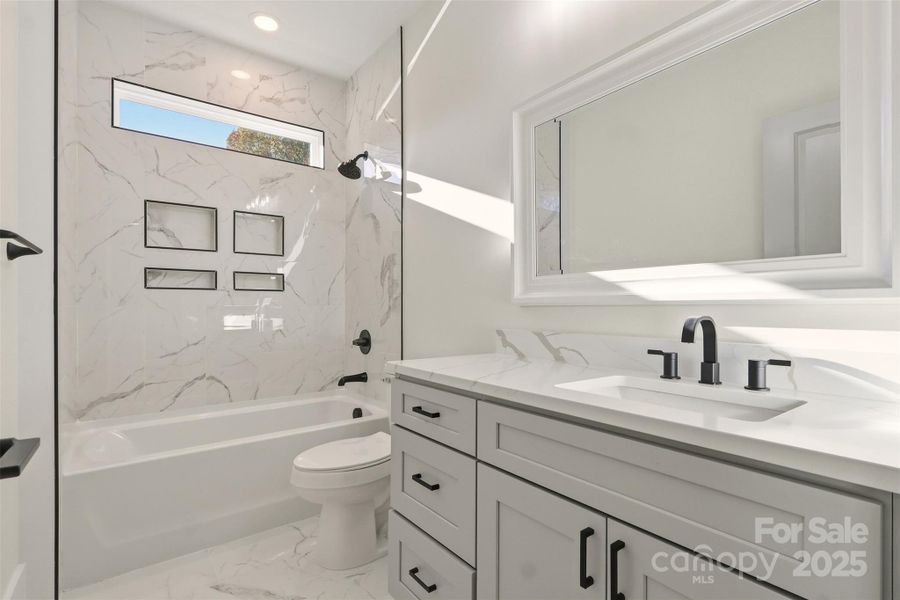 Furnished interior view inside a new home in , Monroe (Image 17).