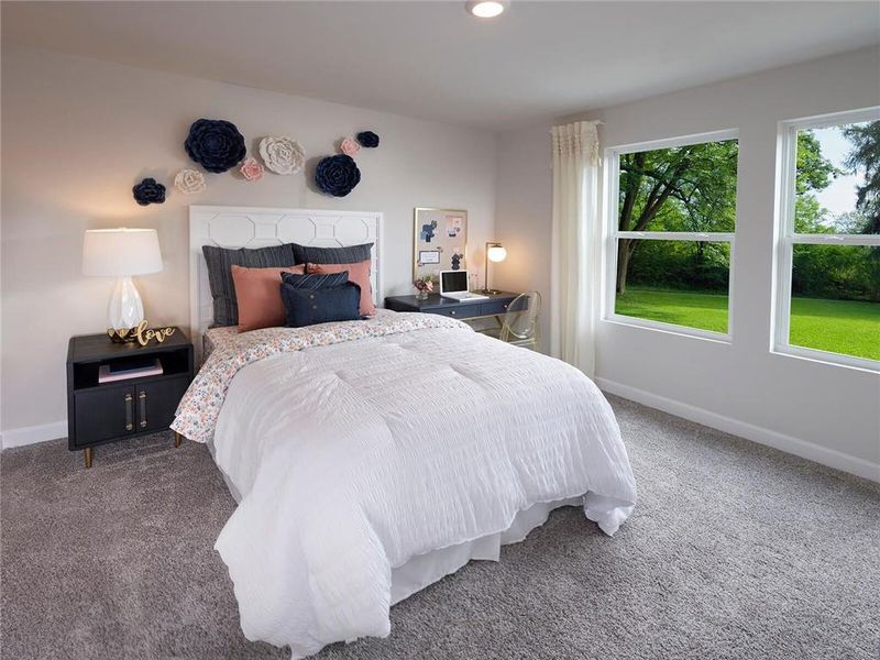 Furnished interior view inside a new home in Ivey Township, Dallas (Image 9).