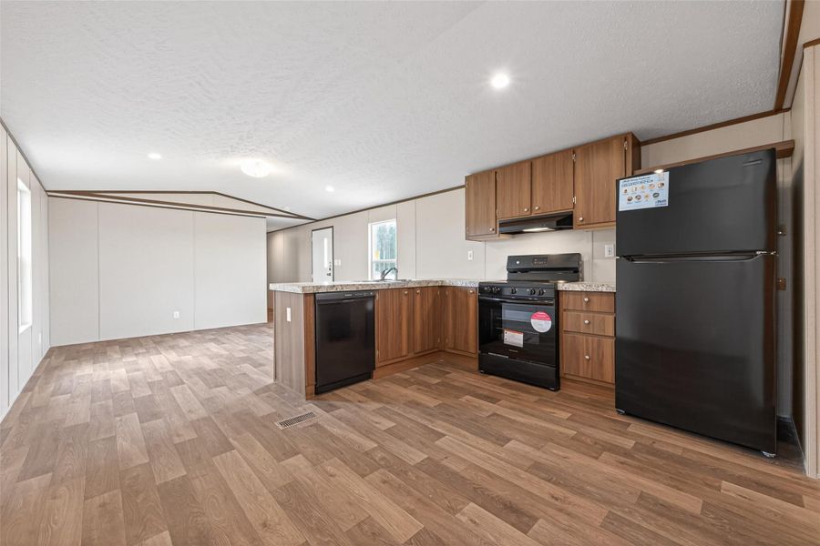 Furnished interior view inside a new home in , Cleveland (Image 7).