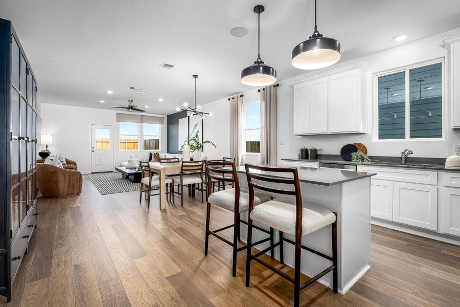 Representative furnished interior of a home built from the Eastgate by Centex in Alto, San Marcos (Image 16).