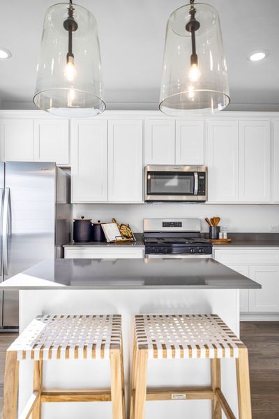 Representative interior finishes for a home built from the Afton by Centex in Larson Crossing, Elgin (Image 19).