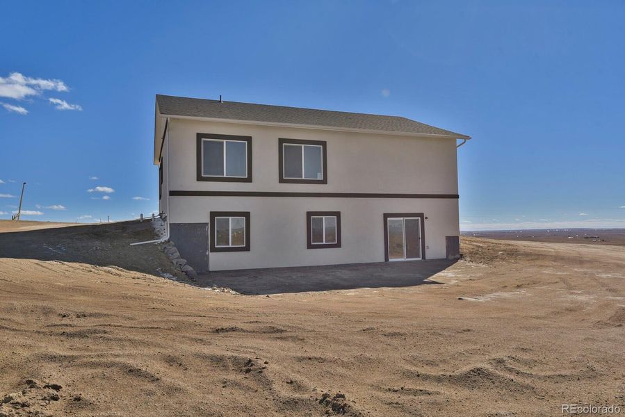 Exterior details and patio area of a home in , Calhan (Image 20).