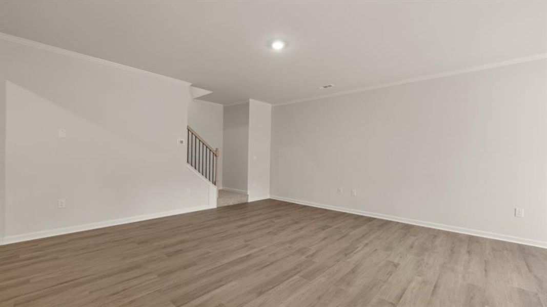 Spacious, unfurnished interior of a new home in Hughes Court, Dawsonville (Image 33). Spacious, unfurnished interior of a new home in Hughes Court, Dawsonville (Image 33).