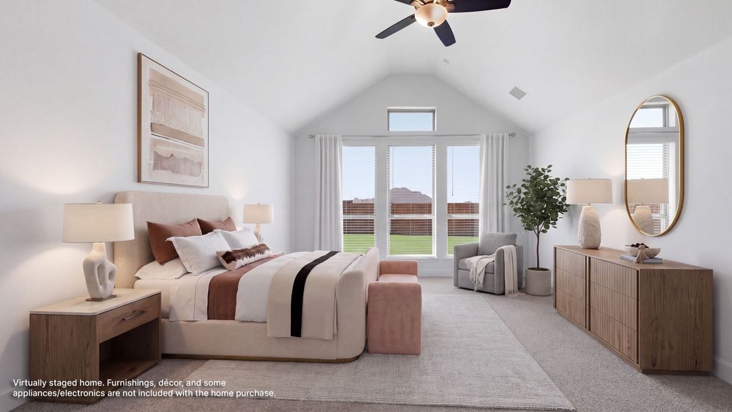 Furnished interior view inside a new home in Lakewood Village, Lakewood Village (Image 10).